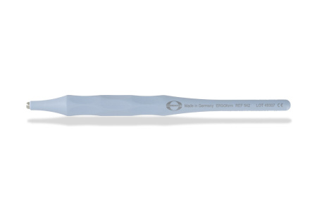 Hahnenkratt 542 Handles ERGOform pastel blue — Ручка для зеркала, пастельная голубая