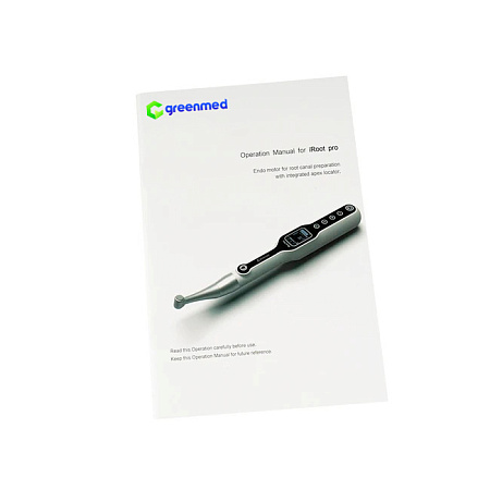 GreenMED iRoot Pro – беспроводной эндомотор со встроенным апекслокатором и функцией RECIPROC