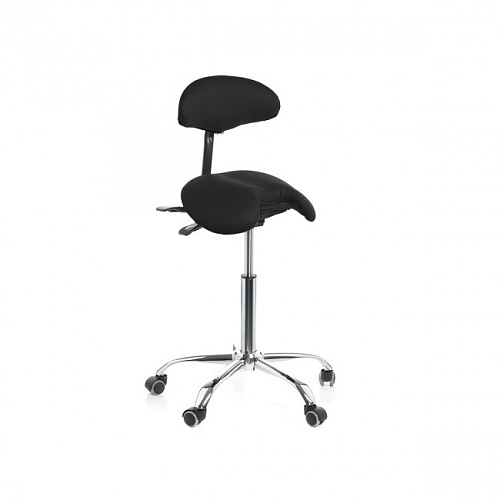 SmartStool SM03B - эргономичный стул-седло со спинкой